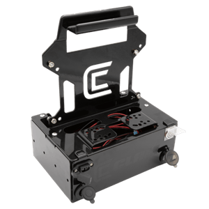 Fishing World Garmin Echomap 10 LVS34 Live Scope + Clam Rigged Combo