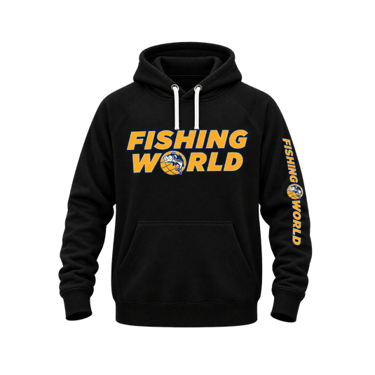 Fishing World SHIRTS/HOODIES Small / Black Fishing World Hoody
