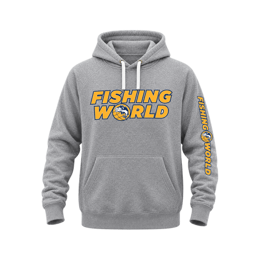 Fishing World SHIRTS/HOODIES Small / Grey Fishing World Hoody
