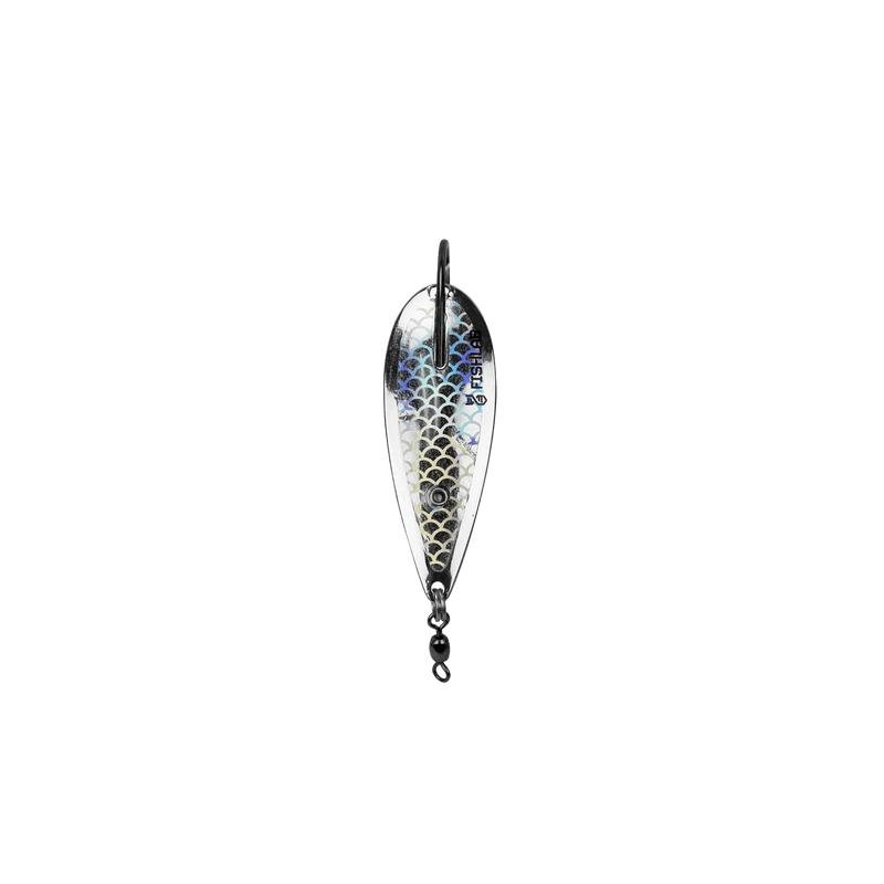 Load image into Gallery viewer, FISHLAB CASTING SPOONS 1-2oz / Silver Silver Scale Fishlab Bio-Spoon Weedless
