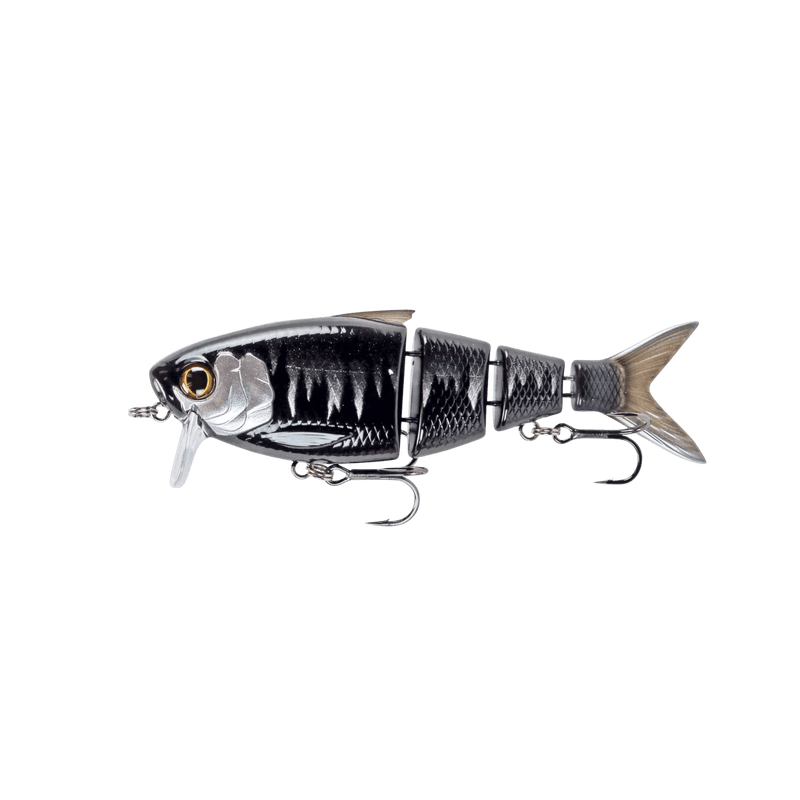 Load image into Gallery viewer, FISHLAB CRANKBAIT 4" / Black Silver Fishlab BBZ Bio-Shad Crankbait
