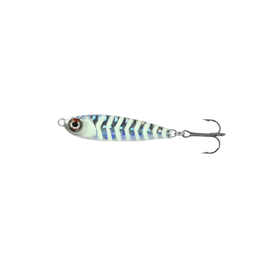 FISHLAB ICE JIGS 1 oz / Silver/Glow Fishlab Finesse Casting Jig
