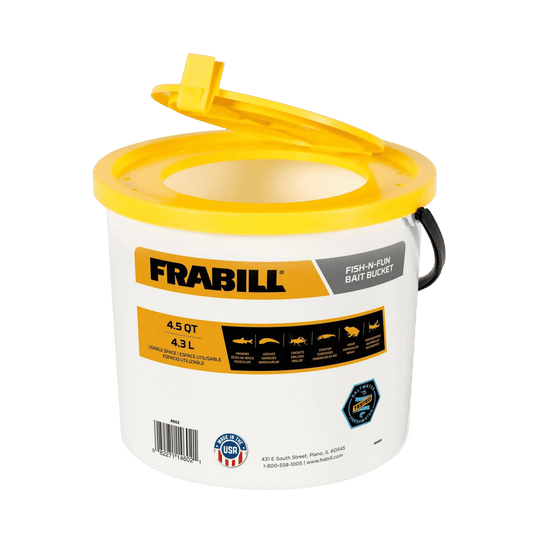 FRABILL BAIT BUCKETS Frabill Fish-N-Fun Bait Bucket