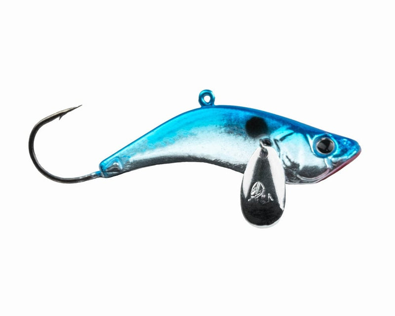 Load image into Gallery viewer, FREEDOM TACKLE ICE JIGS 3-8 / Blue Shad Freedom Tackle Sim Shad
