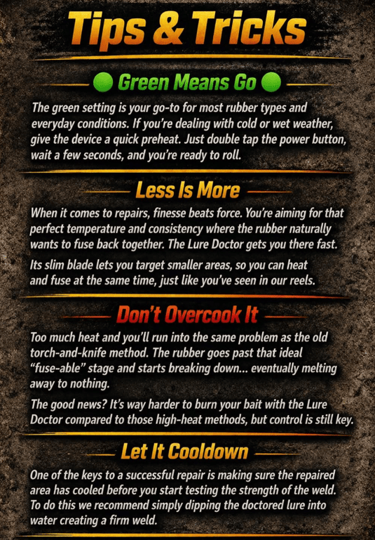 FW FISHING MISCELLANEOUS The Lure Doctor