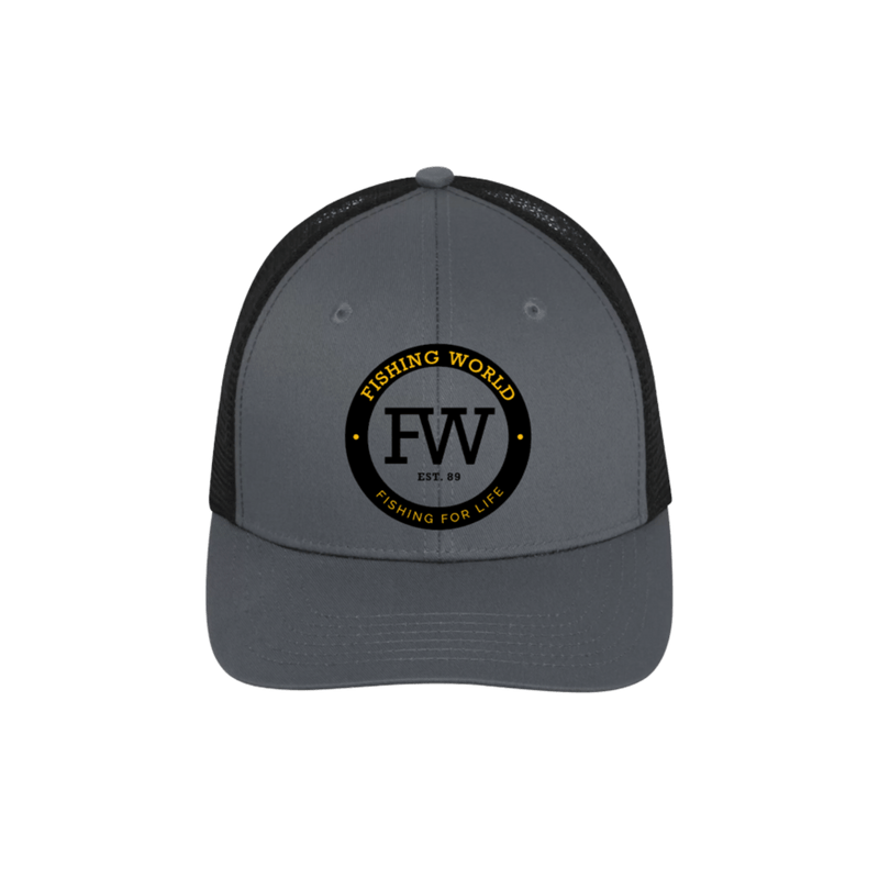 Load image into Gallery viewer, FW HATS Grey FW Trucker Hat
