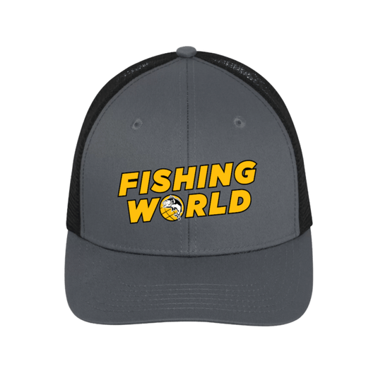 FW HATS Grey OG FW Trucker Hat