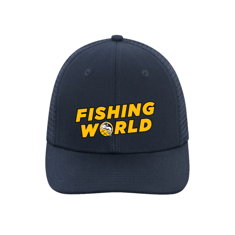Load image into Gallery viewer, FW HATS Navy OG FW Trucker Hat
