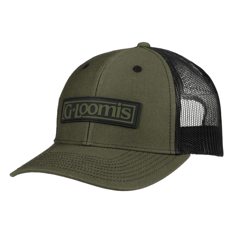 Load image into Gallery viewer, G LOOMIS HATS Olive G Loomis Logo Trucker Hat
