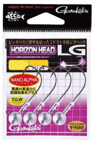 GAMAGATSU ALL JIGS Gamakatsu Horizon LG Jig Head