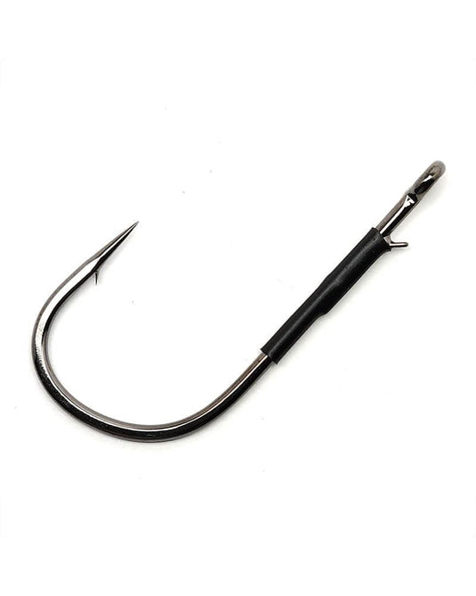 30pcs Weedless Fishing Hooks Barbed for Worm Baits Carolina Rig Wacky Rig  Drop Shot Rig Neko Rig Lure Bass Wide Gap