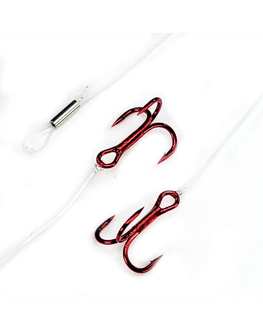GAMAKATSU BAIT HOOKS Gamakatsu Stinger Rig Hook, Fluorocarbon