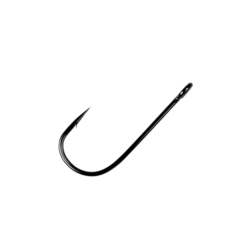 Load image into Gallery viewer, GAMAKATSU BASS HOOKS 2-0 / Black Gamakatsu Siwash Open Eye Hook
