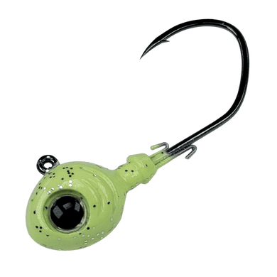 GAMAKATSU SWIM JIGS 3-4 / Glow Gamakatsu Maxeye Jig Swim Head