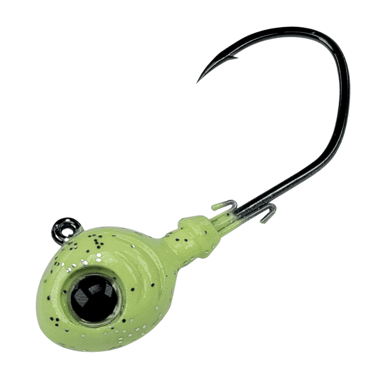 Load image into Gallery viewer, GAMAKATSU SWIM JIGS 3-4 / Glow Gamakatsu Maxeye Jig Swim Head
