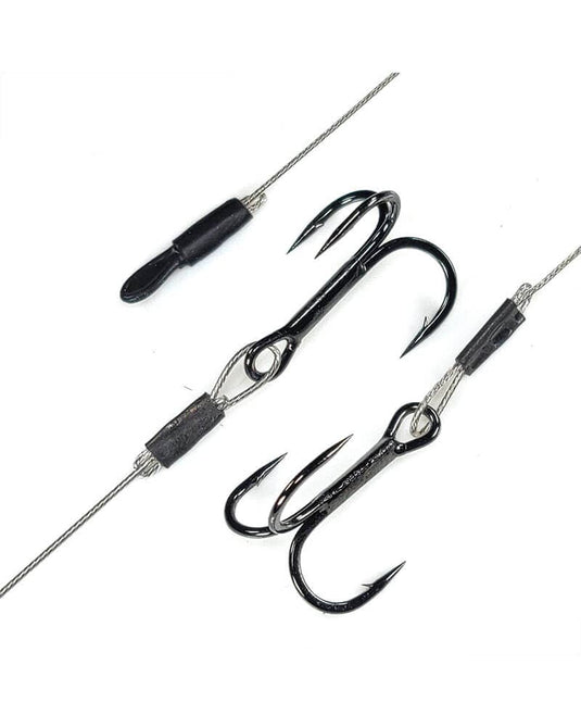 GAMAKATSU TREBLE HOOKS Gamakatsu Stinger Rig Hook, Wire