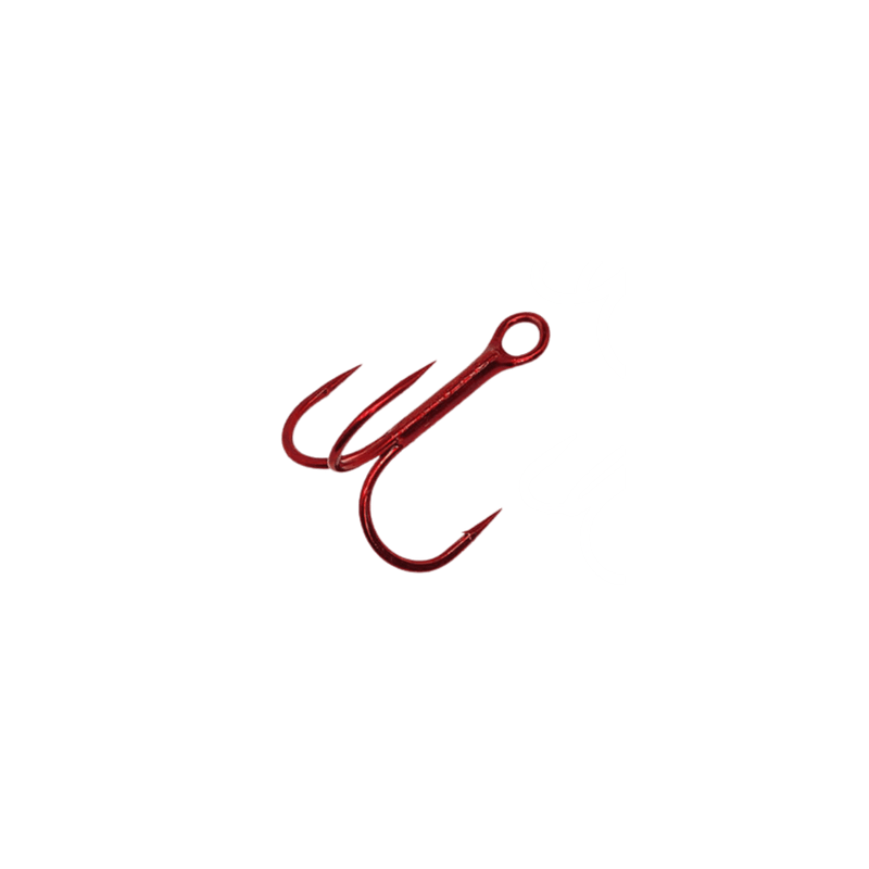 Load image into Gallery viewer, GAMAKATSU TREBLE HOOKS Red / 2 Gamakatsu Treble Round Bend
