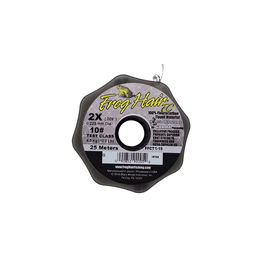 GAMMA FLUOROCARBON LINE 10LB Gamma Frog Hair Fluorocarbon Tippet Material
