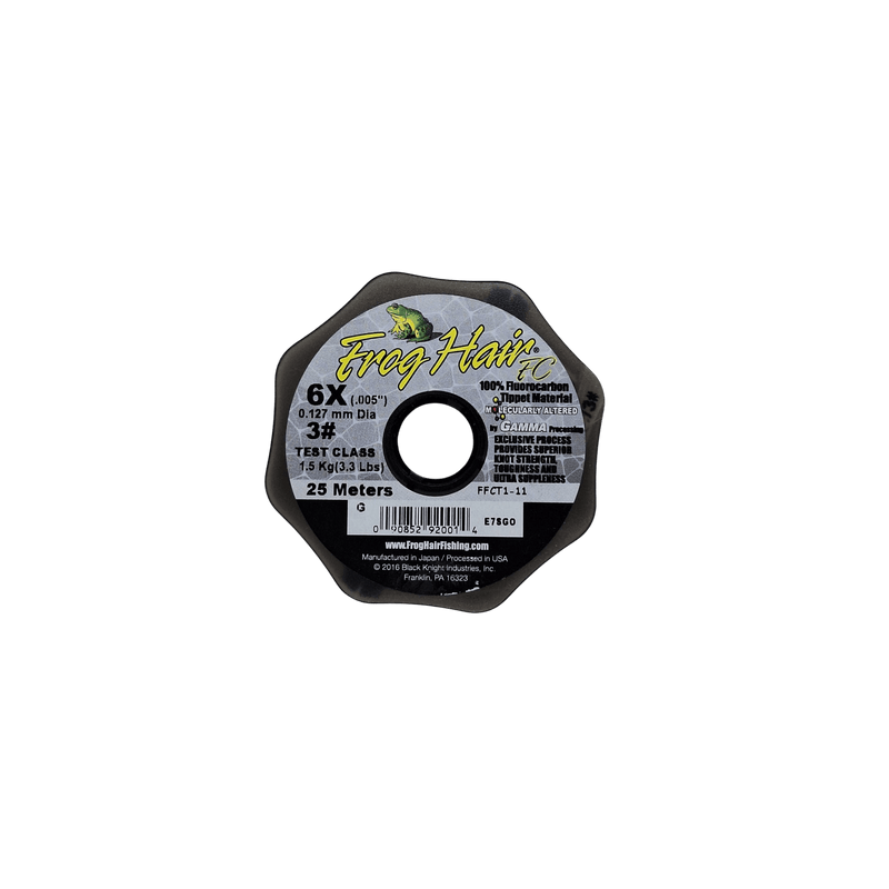Load image into Gallery viewer, GAMMA FLUOROCARBON LINE 3.3LB Gamma Frog Hair Fluorocarbon Tippet Material
