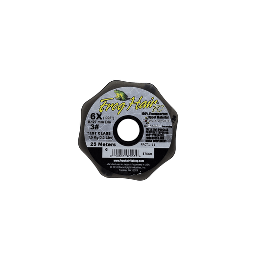 GAMMA FLUOROCARBON LINE 3.3LB Gamma Frog Hair Fluorocarbon Tippet Material