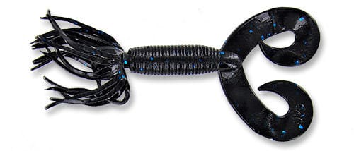 GARY YAMAMOTO CRAWS/CREATURE 4" / Black Blue Flake Yamamoto Baits DT Hula Grub