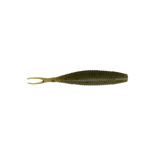 GARY YAMAMOTO MINNOWS/SHADS 4" / Green Pumpkin w/Black Flakes Gary Yamamoto Scope Shad