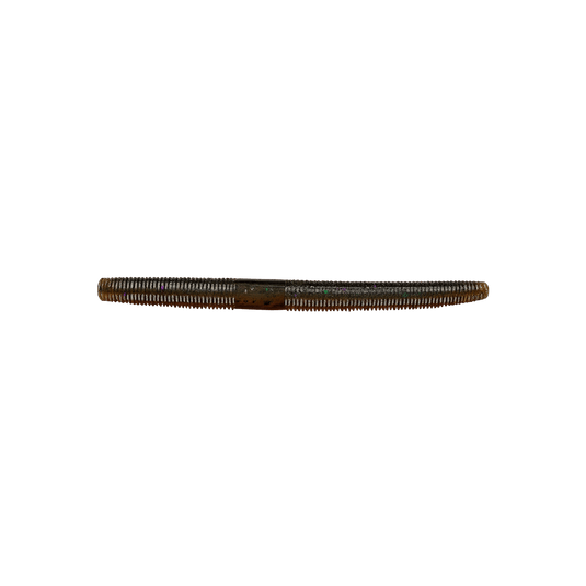 GARY YAMAMOTO SOFT STICK BAITS 4" / 926 - Dark Green Pumpkin with Pur/Blk/Emrld/Amber Lam Yamamoto Baits 4" Senko