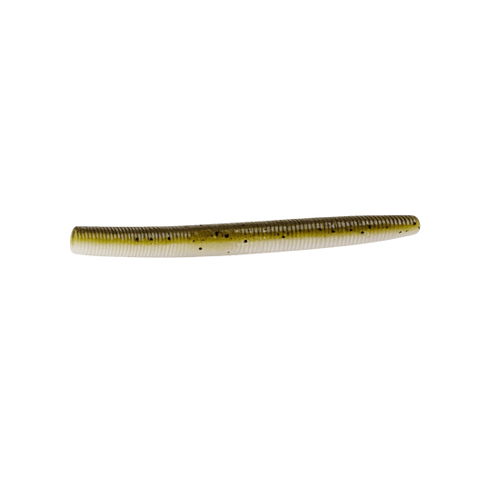 GARY YAMAMOTO SOFT STICK BAITS 4" / 981 - Green Pumpkin/White Laminate Yamamoto Baits 4" Senko