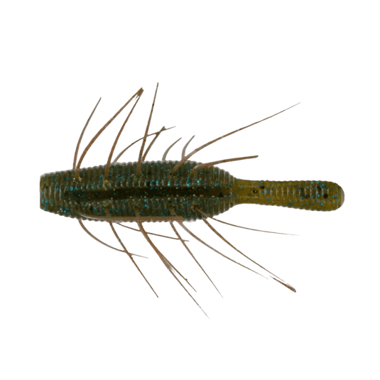 GARY YAMAMOTO URCHIN / DICE BAITS 2.5 / Grn Pumpkin Blue Yamamoto Baits Fuzzy Nuki