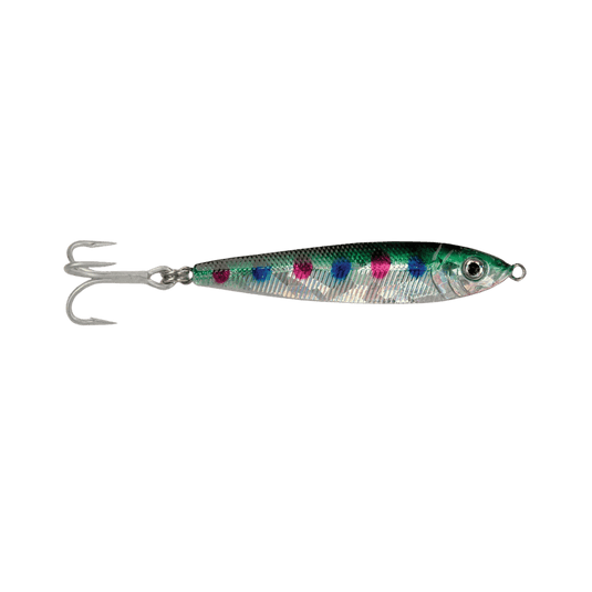 GOT-CHA SALTWATER 3 oz / Black-Green-Silver Got-Cha Jigfish