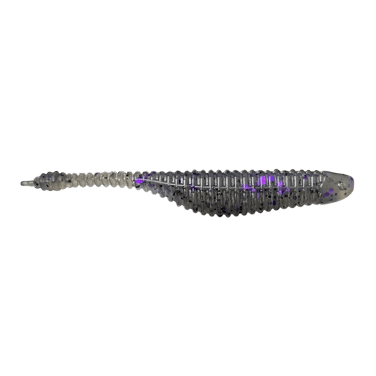 GREAT LAKES FINESSE DROP SHOT 2.75" / Smoke Clear Purple Great Lakes Finesse Drop Minnow