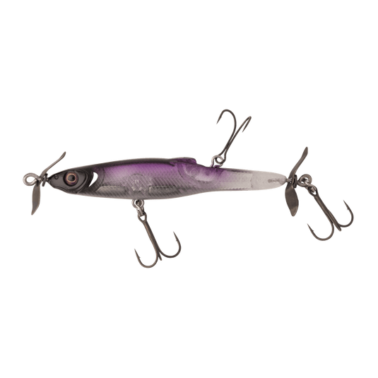 GREAT LAKES FINESSE SPINNERBAIT/BUZZBAIT 70MM / Pro Purple Great Lakes Finesse Stay-Pinned Spybait