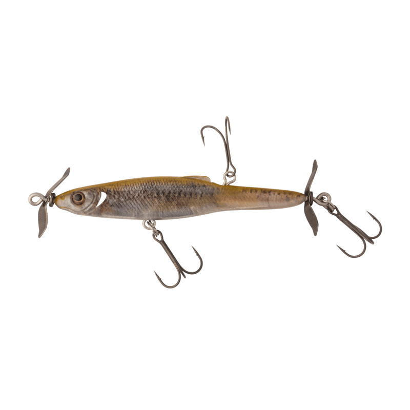 Load image into Gallery viewer, GREAT LAKES FINESSE SPINNERBAIT/BUZZBAIT 70MM / Shiner Great Lakes Finesse Stay-Pinned Spybait
