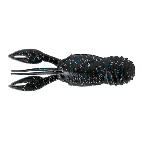 GREAT LAKES FINESSE TUBES 2.5" / Black Blue Flake Great Lakes Finesse Juvy Craw
