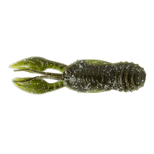 GREAT LAKES FINESSE TUBES 2.5" / Green Pumpkin Watermelon Great Lakes Finesse Juvy Craw