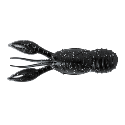 GREAT LAKES FINESSE TUBES 2.5" / Matte Black Great Lakes Finesse Juvy Craw