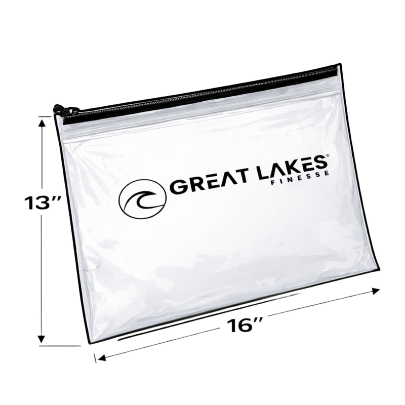 Load image into Gallery viewer, GREAT LAKES FINESSE UTILITY BOXES Great Lakes Finesse Clear Bait Bag

