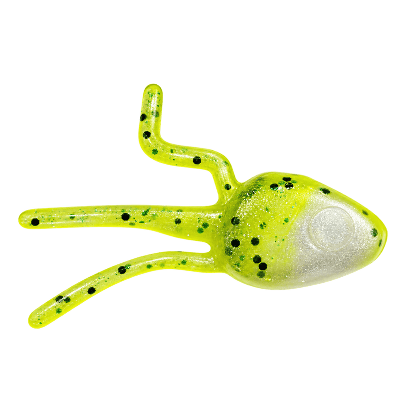 Load image into Gallery viewer, GULP ICE PLASTICS Chartreuse Shad Berkley Gulp!® Minnow Head
