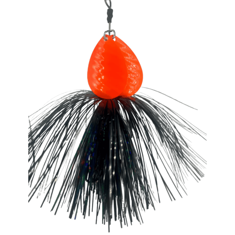 Load image into Gallery viewer, HANDLEBARZ MUSKY/PIKE 8 / Electric Blk Orange Blade Handlebarz Double 8's, 9's, 10's
