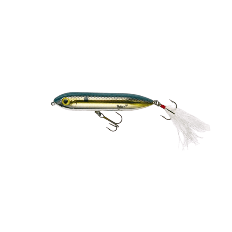 Load image into Gallery viewer, HEDDON TOPWATER BAIT Foxy Momma Heddon Feather Dressed Super Spook Jr.
