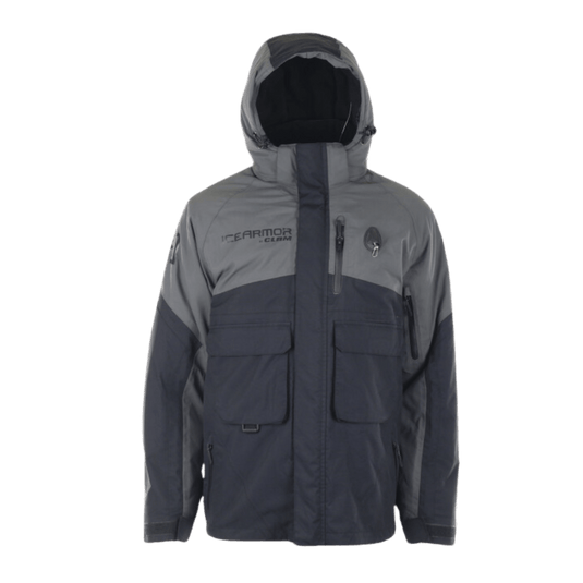 ICEARMOR BY CLAM ICE FISHING JACKETS / BIBS Black-Charcoal / Large IceArmor by Clam Ascent Float Parka