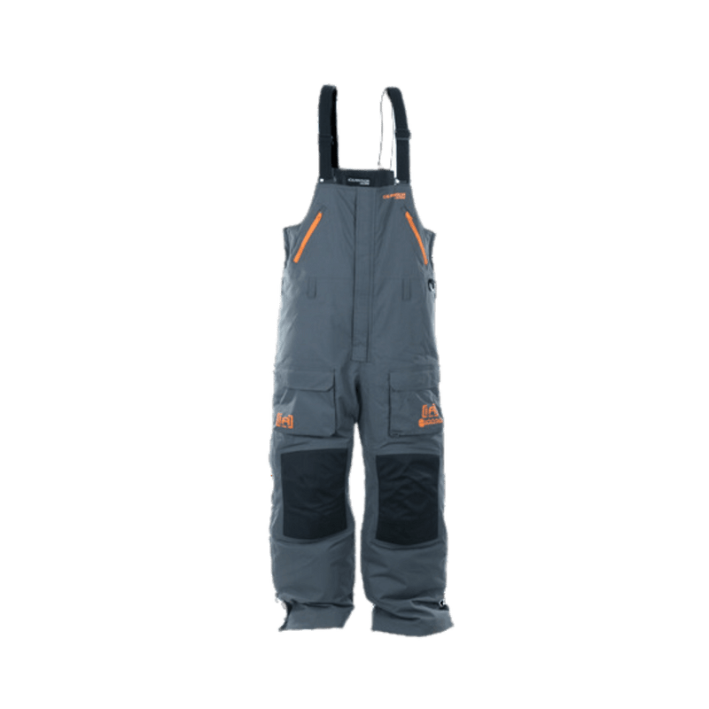 Load image into Gallery viewer, ICEARMOR BY CLAM ICE FISHING JACKETS / BIBS Medium / Charcoal-Orange IceArmor by Clam Rise Float Bib
