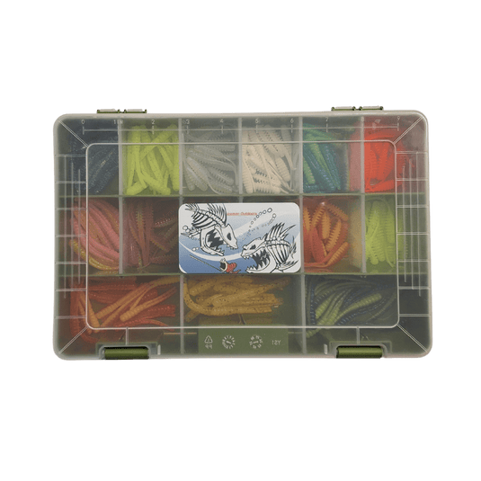 ICEMAN OUTDOORS PANFISH Iceman Outdoors Panfish / Crappie Plastics Bait Kit 240 Pieces