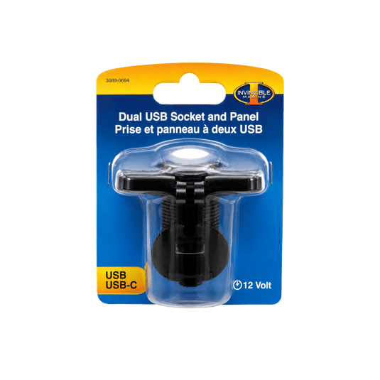 INVINCIBLE MARINE MISC Invincible Marine Dual USB Socket and Panel