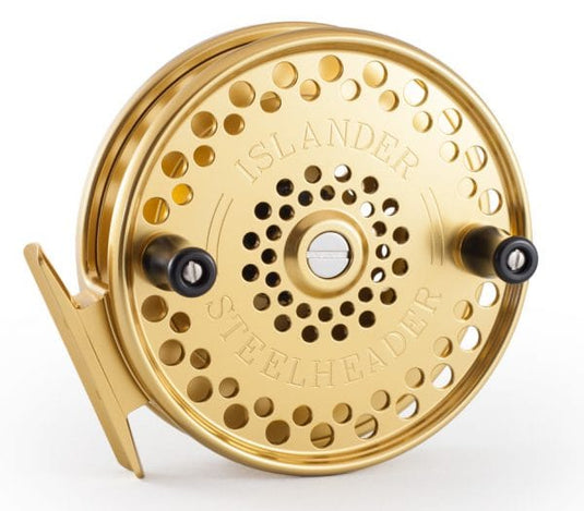 ISLANDER STEELHEADER Gold Islander Steelheader Centre Pin Float Reel