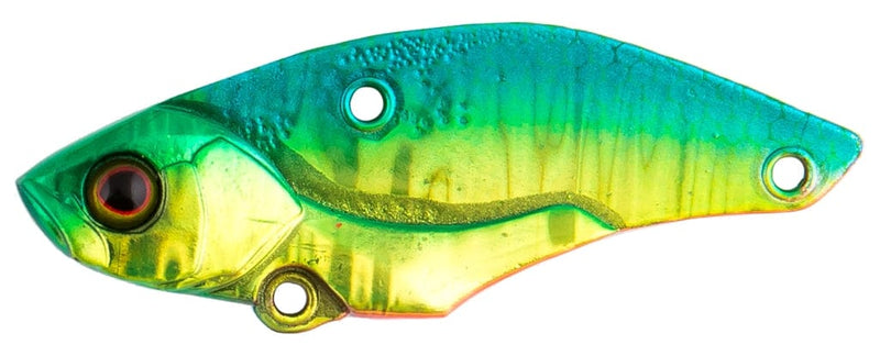 Load image into Gallery viewer, JACKALL ALL ICE 3-8 / HL Lime Gold Jackall Keeburn Blade Bait
