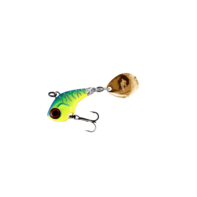 Load image into Gallery viewer, JACKALL BLADE BAIT 1-2 / Blueback Chartreuse Jackall Derecoup Blade Spinner
