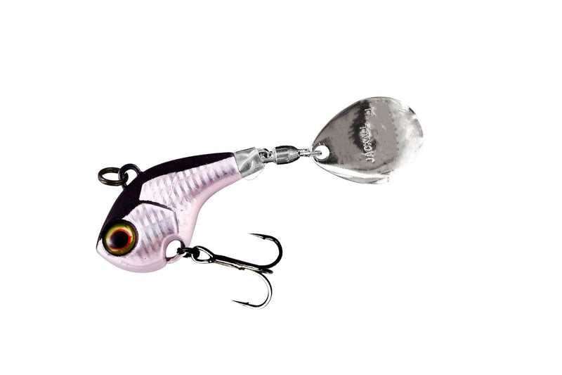 Load image into Gallery viewer, JACKALL BLADE BAIT 1-2 / Silver Jackall Derecoup Blade Spinner
