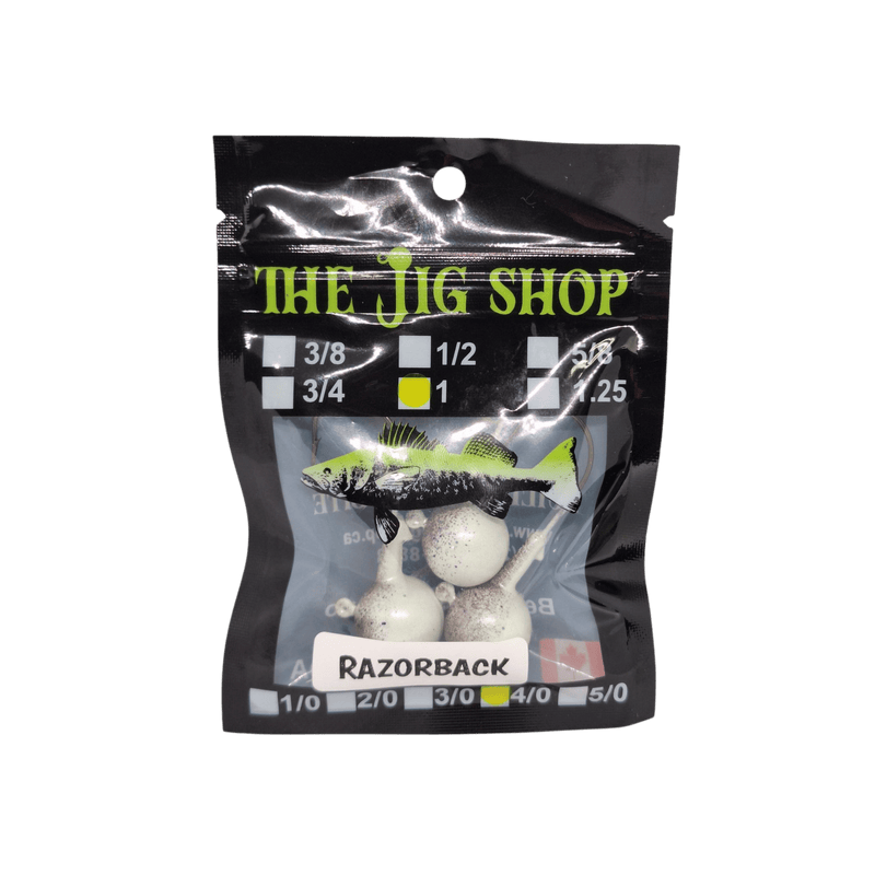 Load image into Gallery viewer, JIG SHOP ALL JIGS 1 OZ / Razorback The Jig Shop Classic Ball Head Jig
