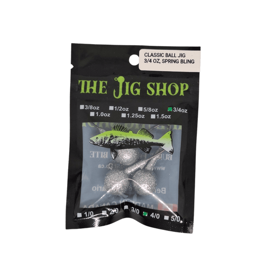 JIG SHOP ALL JIGS 1 OZ / Spring Bling The Jig Shop Classic Ball Head Jig